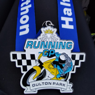Running Grand Prix Oulton Park Medal