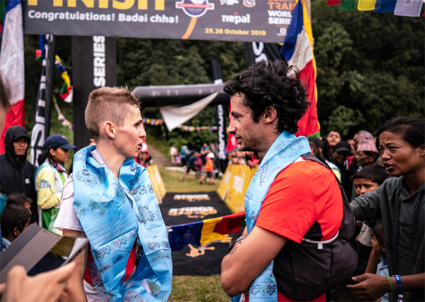 Kilian Jornet after Annapurna race