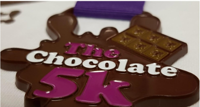 Chocolate 5K & 10K Virtual Challenge Medal