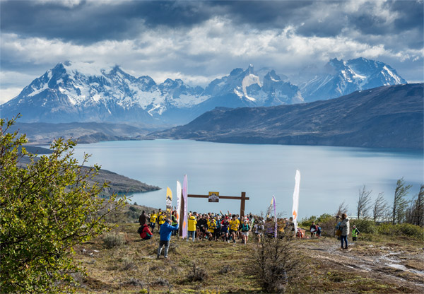 The start of the Patagonia trail race