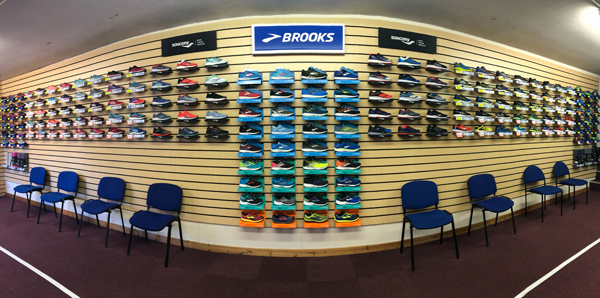 great selection of shoes at the Chivers Sports store